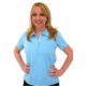 Liz Clairborne Ladies Polo- Country Blue